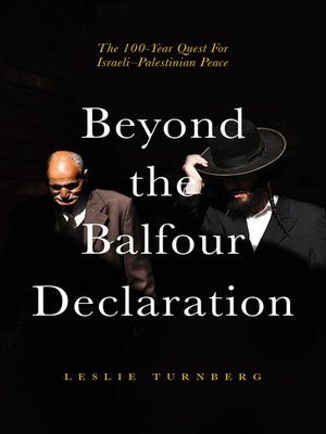 cover image of Beyond the Balfour Declaration